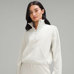 Lululemon Brushed Softstreme Ribbed Half-Zip